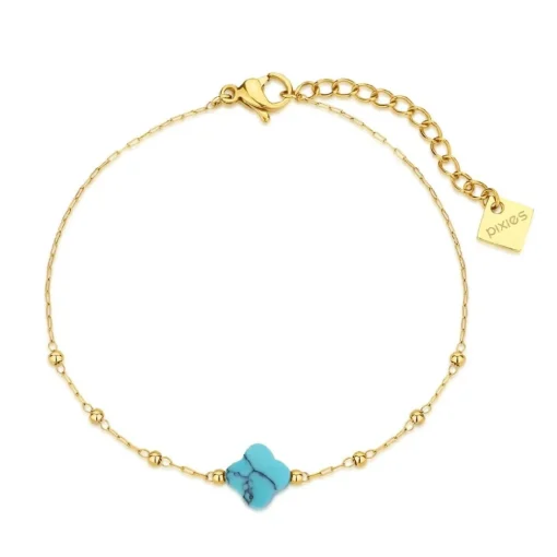 Bracelet Femme Pixies Bijoux Enjoy - PBS0049-1TQS Acier