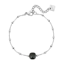 Bracelet Femme Pixies Bijoux - PBS0039-2BKO Acier Noir