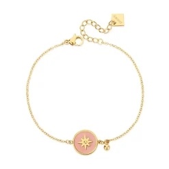 Bracelet Femme Pixies Bijoux - PBS0033-1PKO Acier Rose