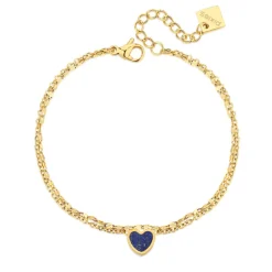 Bracelet Femme Pixies Bijoux - PBS0026-1LAZ Acier Bleu foncé