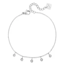 Bracelet Femme Pixies Bijoux - PBS0031-2WHZ Acier Blanc