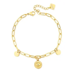 Bracelet Femme Pixies Bijoux - PBS0028-1WHZ Acier Blanc