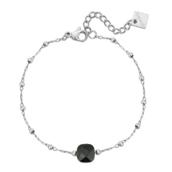 Bracelet Femme Pixies Bijoux - PBS0039-2BKO Acier Noir