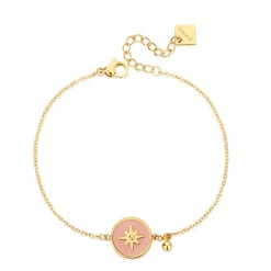 Bracelet Femme Pixies Bijoux - PBS0033-1PKO Acier Rose