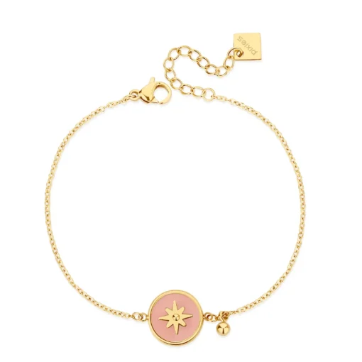 Bracelet Femme Pixies Bijoux - PBS0033-1PKO Acier Rose