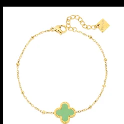 Bracelet Femme Pixies Bijoux - PBS0011-1GAV Acier Vert