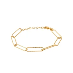 Bracelet femme plaqué or 5,5 mm maillons - UYZWVWZU