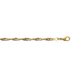Bracelet femme plaqué or 3 mm - YV600VZV