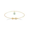 Bracelet femme plaqué or aventurine Maison de la Bijouterie UW40ZUZV
