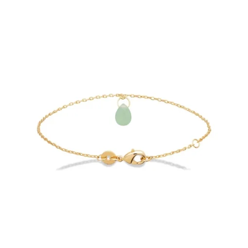 Bracelet femme plaqué or aventurine Maison de la Bijouterie UW40ZUZV