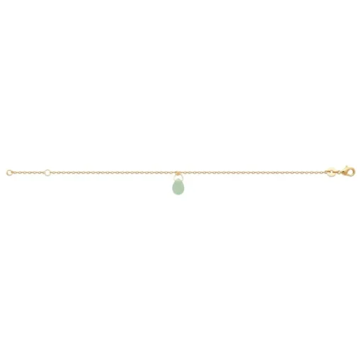 Bracelet femme plaqué or aventurine Maison de la Bijouterie UW40ZUZV