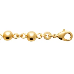 Bracelet femme plaqué or boules - U30006ZV