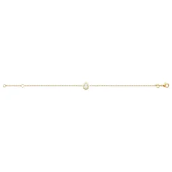 Bracelet femme plaqué or cœur oxyde de zirconium Maison de la Bijouterie UW3UU0ZV