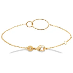 Bracelet femme plaqué or double maillon Maison de la Bijouterie UYZVZ5ZU