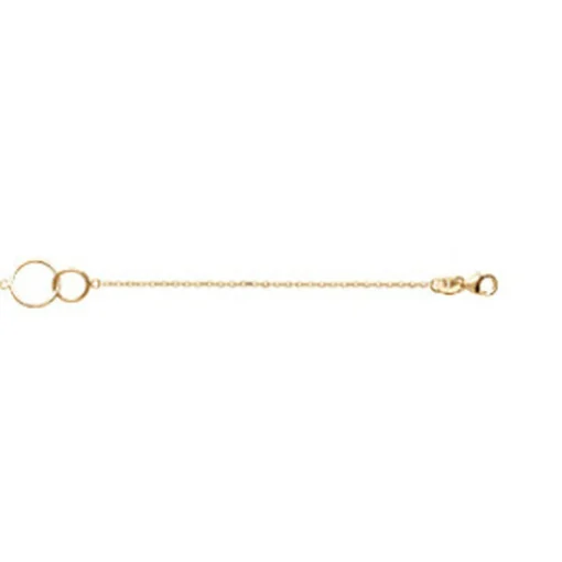 Bracelet femme plaqué or double cercle - UYZ3Y5ZV