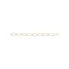 Bracelet femme plaqué or fantaisie 11mm Maison de la Bijouterie UYZVZYZU