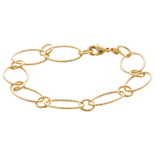 Bracelet femme plaqué or fantaisie 11mm Maison de la Bijouterie UYZVZYZU