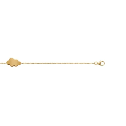 Bracelet femme plaqué or fantaisie nuage Maison de la Bijouterie UYZ3YVZV