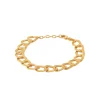 Bracelet femme plaqué or grosse maille fantaisie Maison de la Bijouterie UYZV4ZZV
