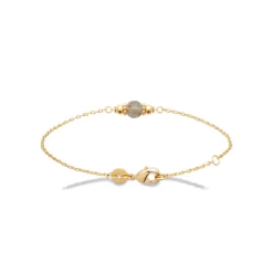 Bracelet femme plaqué or labradorite Maison de la Bijouterie UW400ZZV