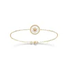 Bracelet femme plaqué or laque blanc - UYZ6W4ZV