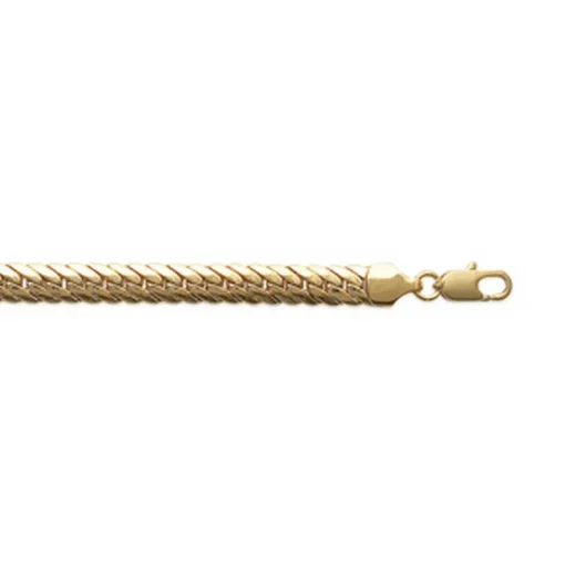 Bracelet femme plaqué or maille anglaise Maison de la Bijouterie YWVZY0ZV