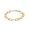 Bracelet femme plaqué or maille fantaisie Maison de la Bijouterie UYZV40ZV