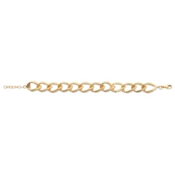 Bracelet femme plaqué or maille fantaisie Maison de la Bijouterie UYZV50ZV