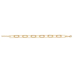 Bracelet femme plaqué or maille fantaisie Maison de la Bijouterie UYZV40ZV