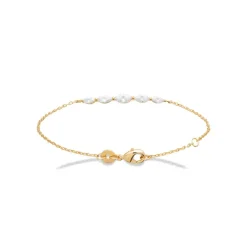 Bracelet femme plaqué or oxyde de zirconium Maison de la Bijouterie UW3U4VZV