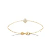 Bracelet femme plaqué or oxyde de zirconium Maison de la Bijouterie UW3UV3ZV