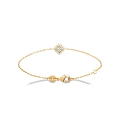 Bracelet femme plaqué or oxyde de zirconium Maison de la Bijouterie UW3UV3ZV