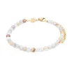 Bracelet Femme Sloya Serena en pierres Agate Botswana