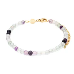 Bracelet Femme Sloya Serena en pierres Fluorite