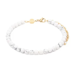 Bracelet Femme Sloya Serena en pierres Howlite