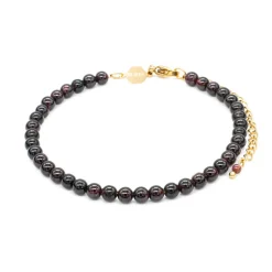 Bracelet Femme Sloya Serena en pierres Grenat