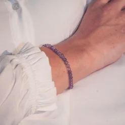 Bracelet Femme Sloya Serena en pierres Améthyste