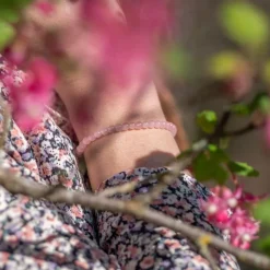 Bracelet Femme Sloya Serena en pierres Quartz Rose
