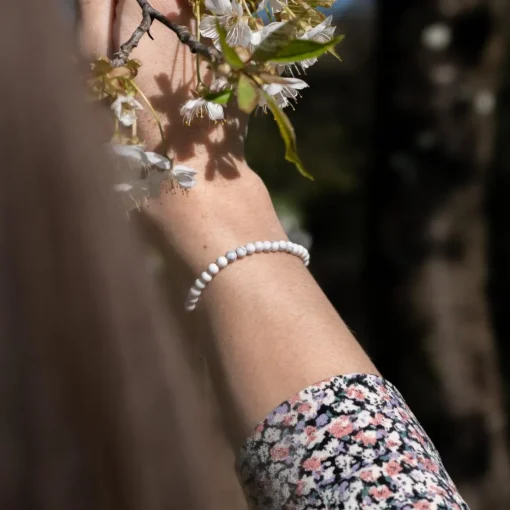 Bracelet Femme Sloya Serena en pierres Howlite