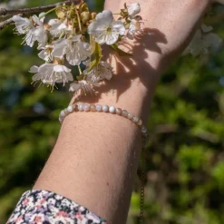 Bracelet Femme Sloya Serena en pierres Agate Botswana
