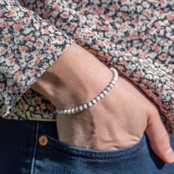 Bracelet Femme Sloya Serena en pierres Howlite