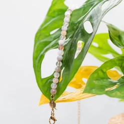 Bracelet Femme Sloya Serena en pierres Agate Botswana