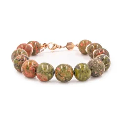 Bracelet Femme Sloya Kamelia Unakite