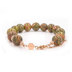 Bracelet Femme Sloya Kamelia Unakite