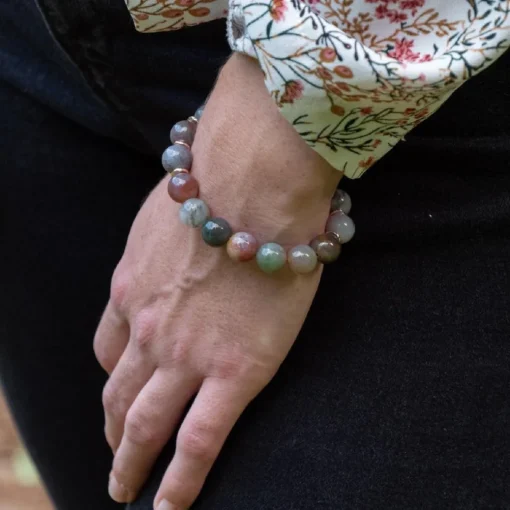 Bracelet Femme Sloya Kamelia Agate Indienne