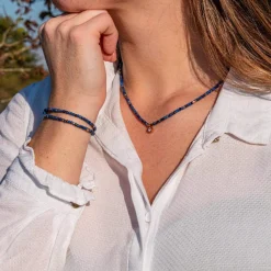 Bracelet Femme Sloya Lumia Lapis-lazuli
