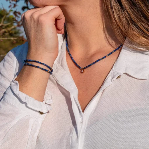 Bracelet Femme Sloya Lumia Lapis-lazuli
