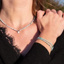 Bracelet Femme Sloya Lumia Amazonite