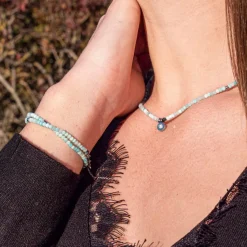 Bracelet Femme Sloya Lumia Amazonite