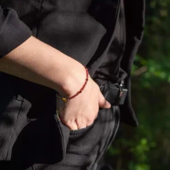 Bracelet Femme Sloya Paloma Grenat